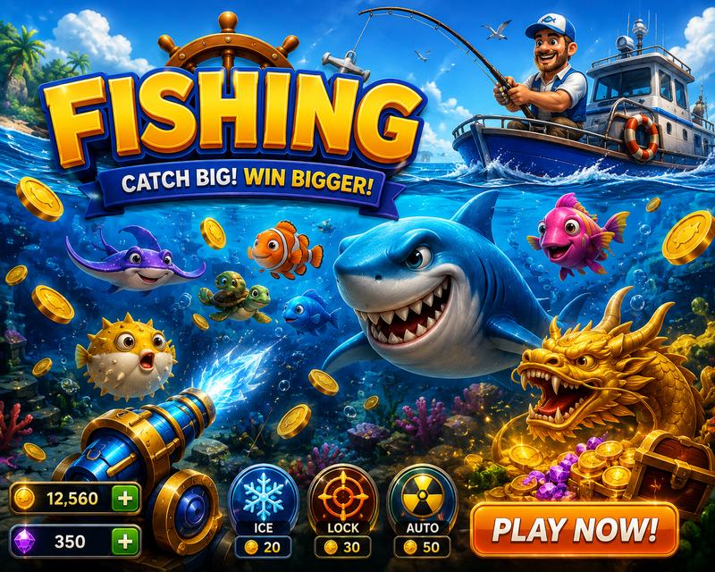 JomCuci918 fishing games Malaysia - arcade casino fish hunter