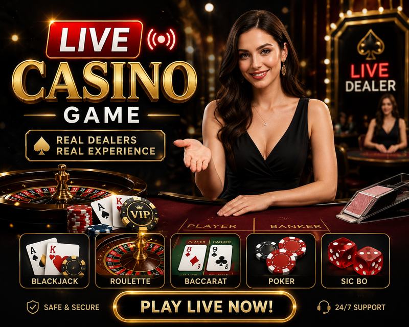 JomCuci918 Live Casino Malaysia - live dealer baccarat and roulette